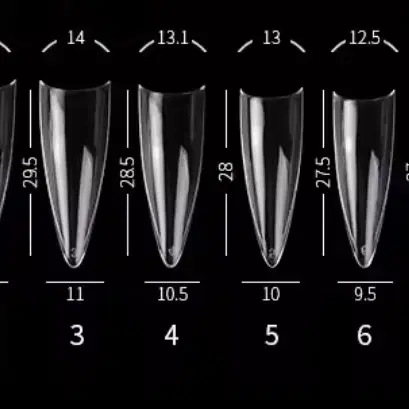 [미사용] 투명 네일팁