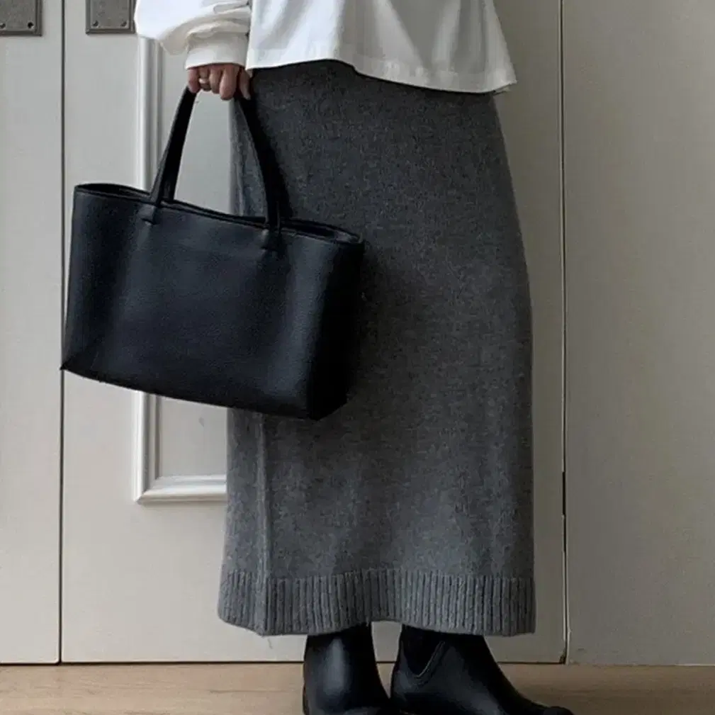 어리틀빗 sis wool kint skirt (wool 60)