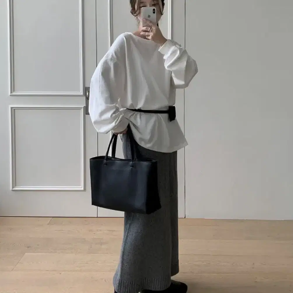 어리틀빗 sis wool kint skirt (wool 60)