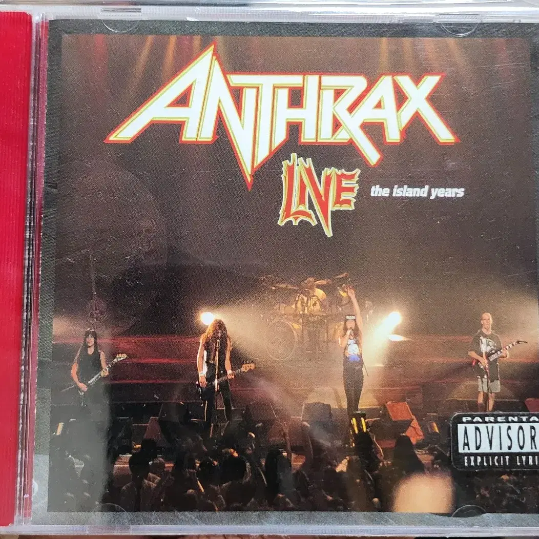 ANTHRAX LIVE THE ISLAND YEARS수입반CD