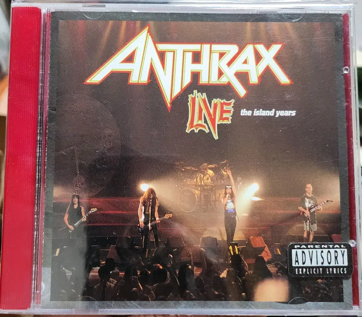 ANTHRAX LIVE THE ISLAND YEARS수입반CD