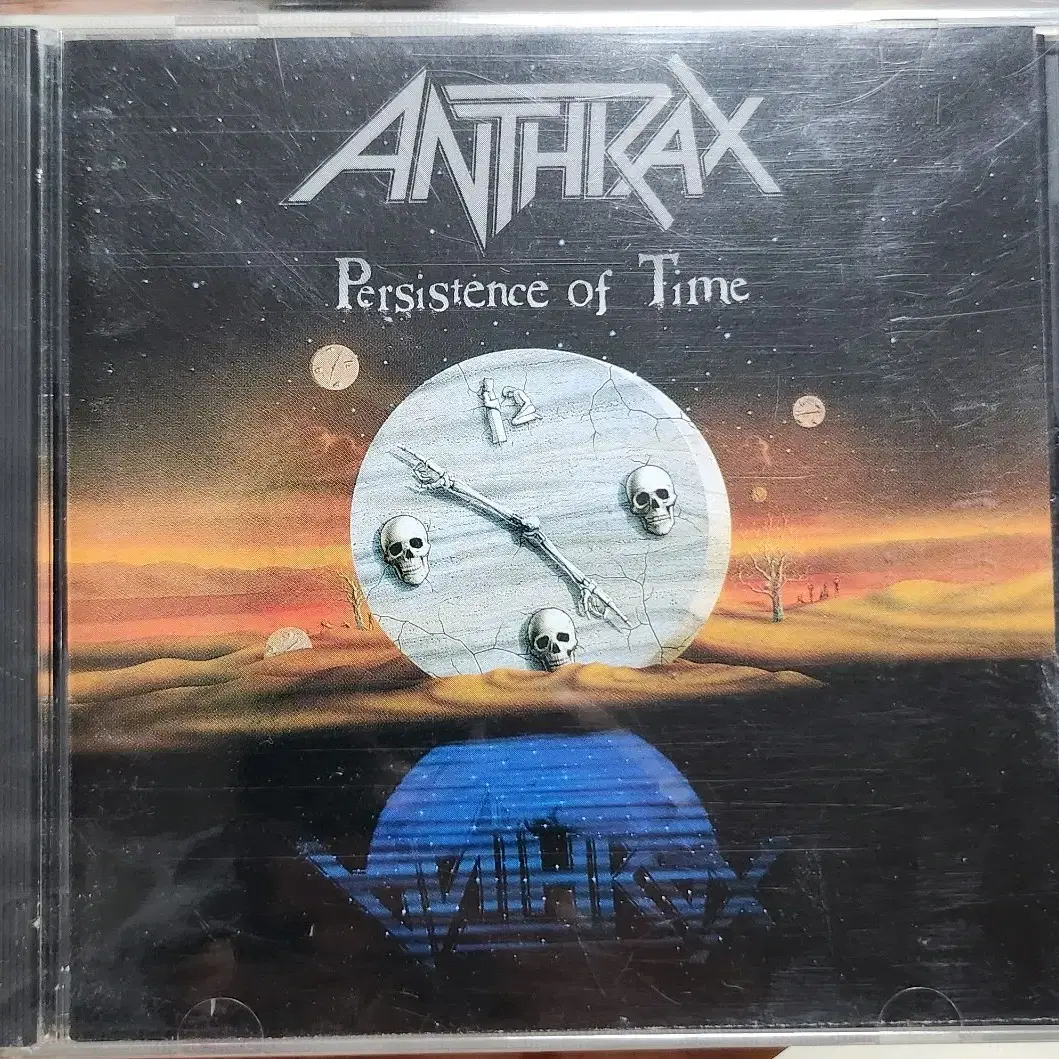 ANITHRAX PERSISTENCE OF TIME 일본반CD