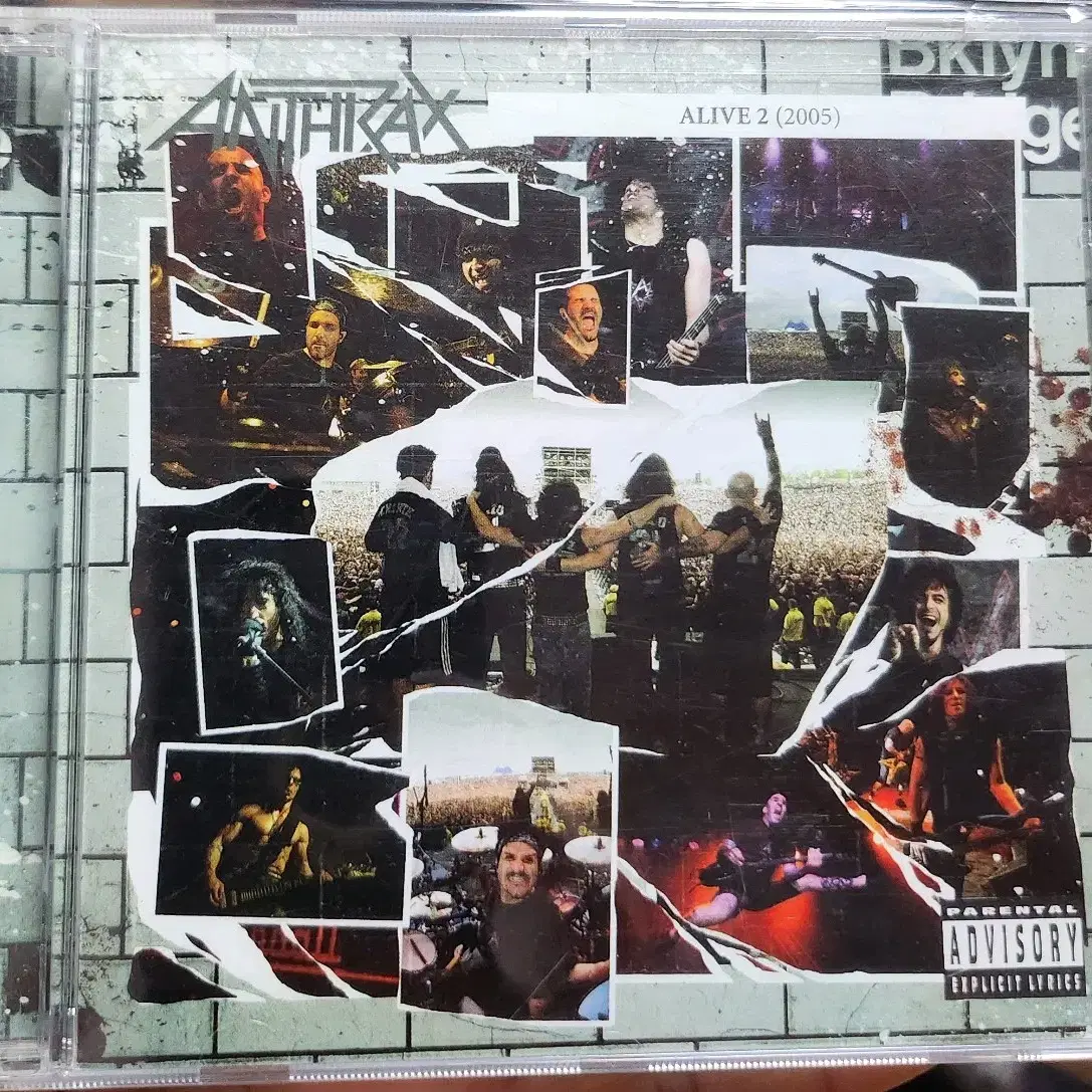 ANTHRAX ALIVE2(2005) 수입반CD