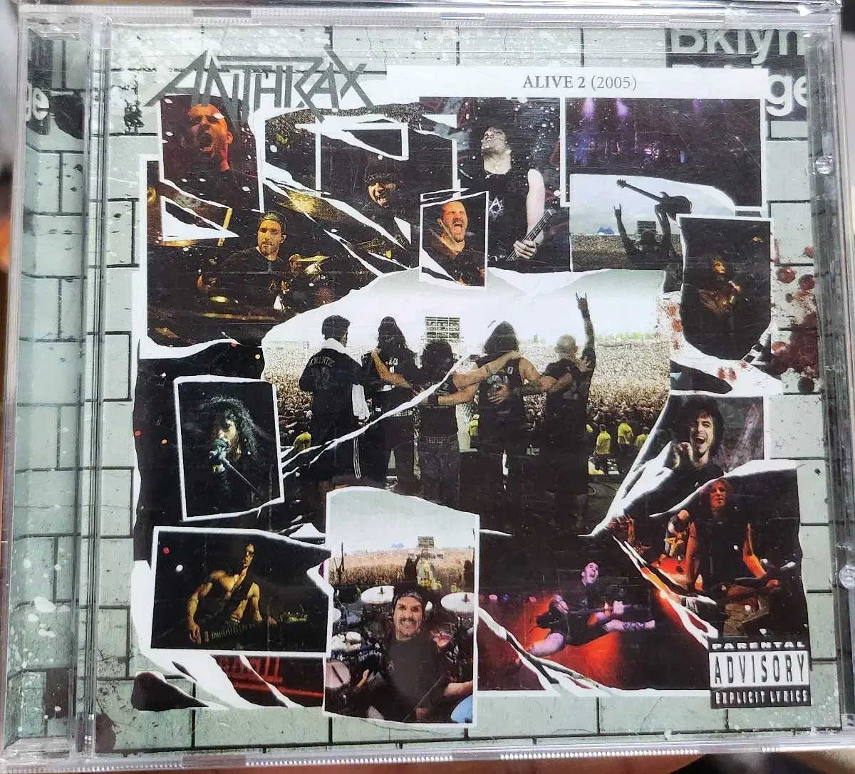 ANTHRAX ALIVE2(2005) 수입반CD