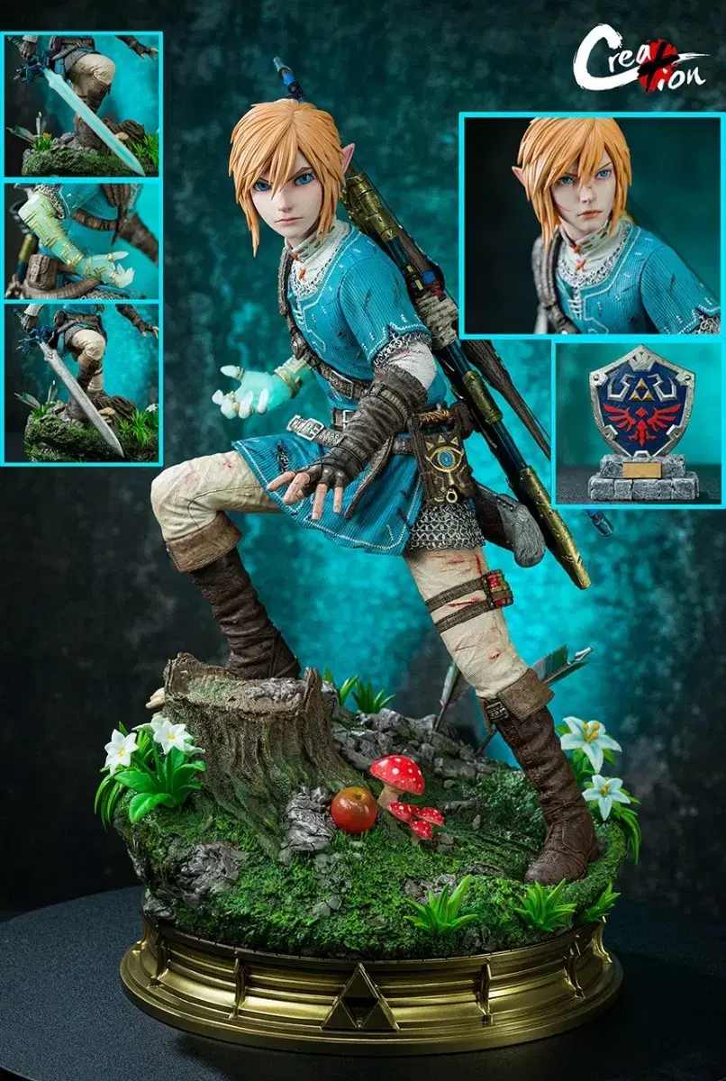 Legend of Zelda resin figure. For sale