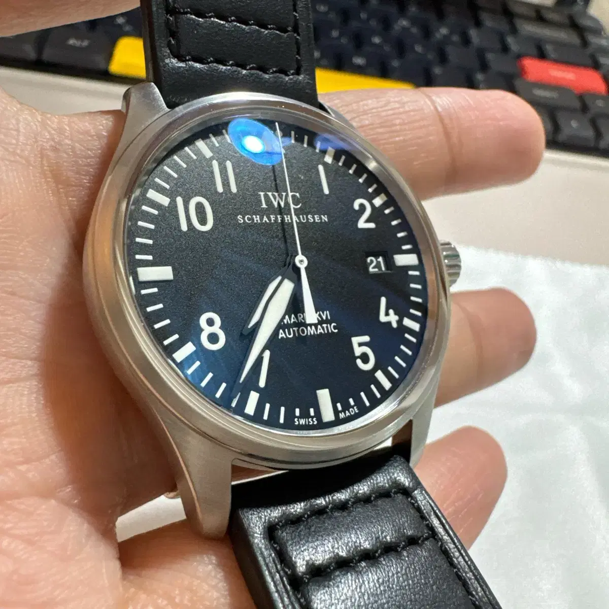 IWC Mark XVI (Mark 16) watch (overhaul)