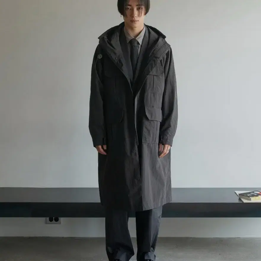 어나더 오피스 23ss Legacy Mountain Coat (Coal)