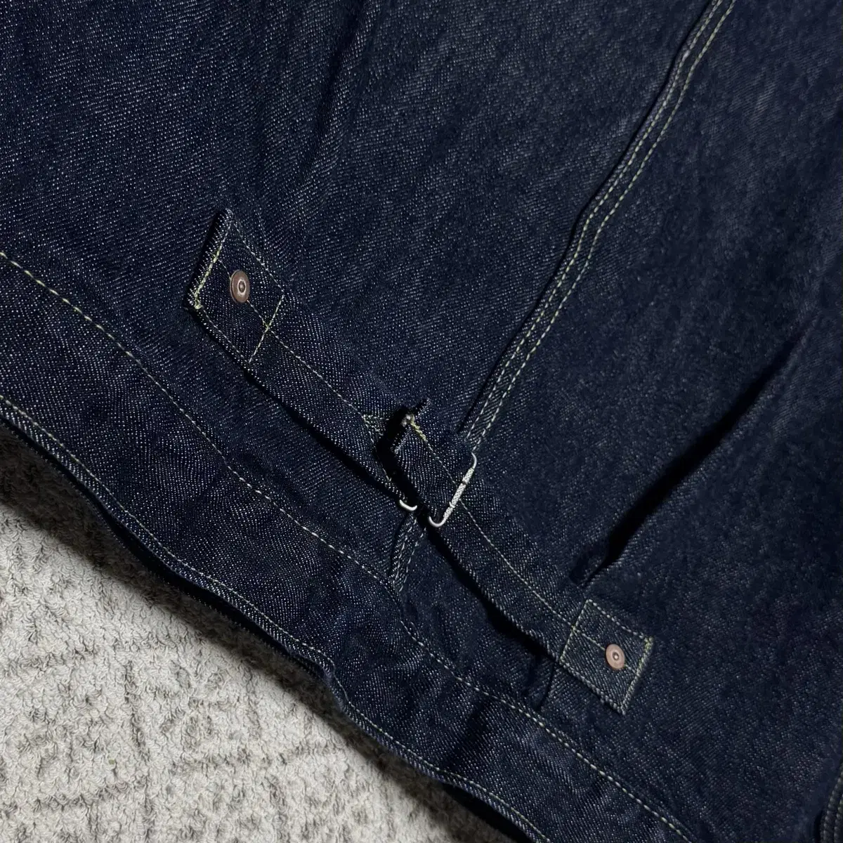 아웃스탠딩 W.W. Il SELVEDGE DENIM 1ST JACKET