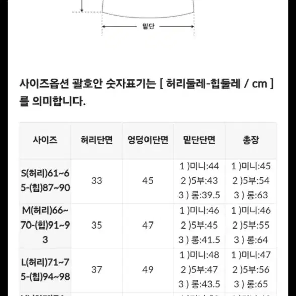 고고싱 H라인 스커트 베이지/네이비/블랙 s 사이즈 (새상품)