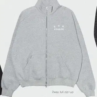 아이앱 2way full zip up XXL