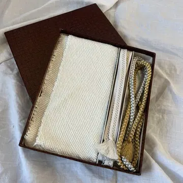 새상품 순수 실크 전통 예복 기모노 허리띠 오비 장식 천 세트