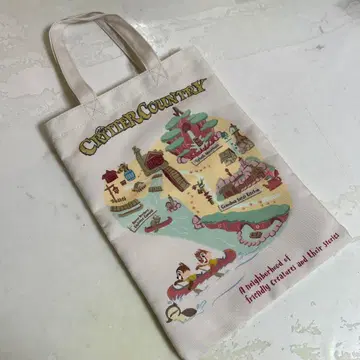 디즈니리조트 토트백 테마 포트 크리티터 컨트리