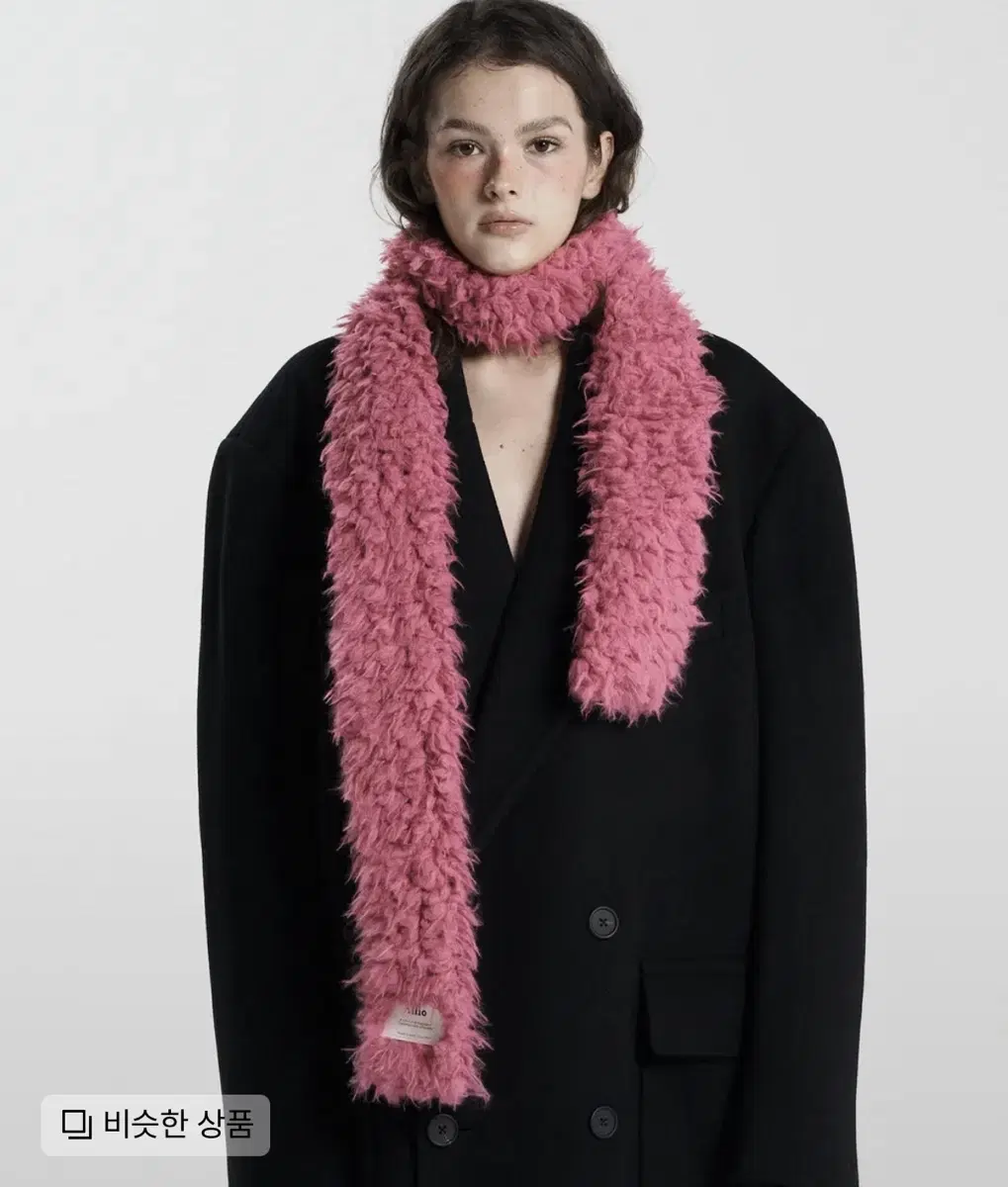 일리오 FLUFFY MUFFLER (PINK)