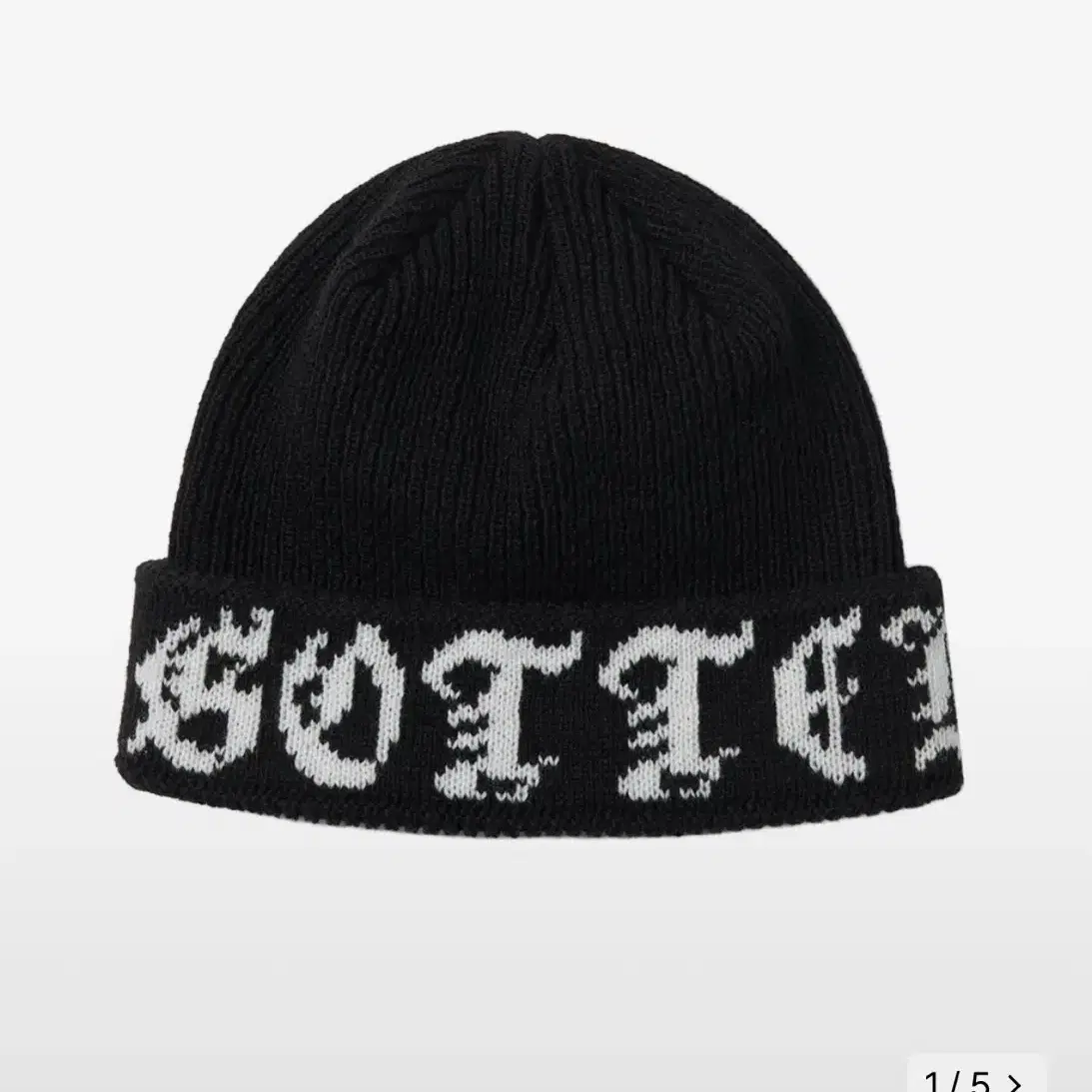 가터갤러리 GOTHIC BEANIE (BLACK)