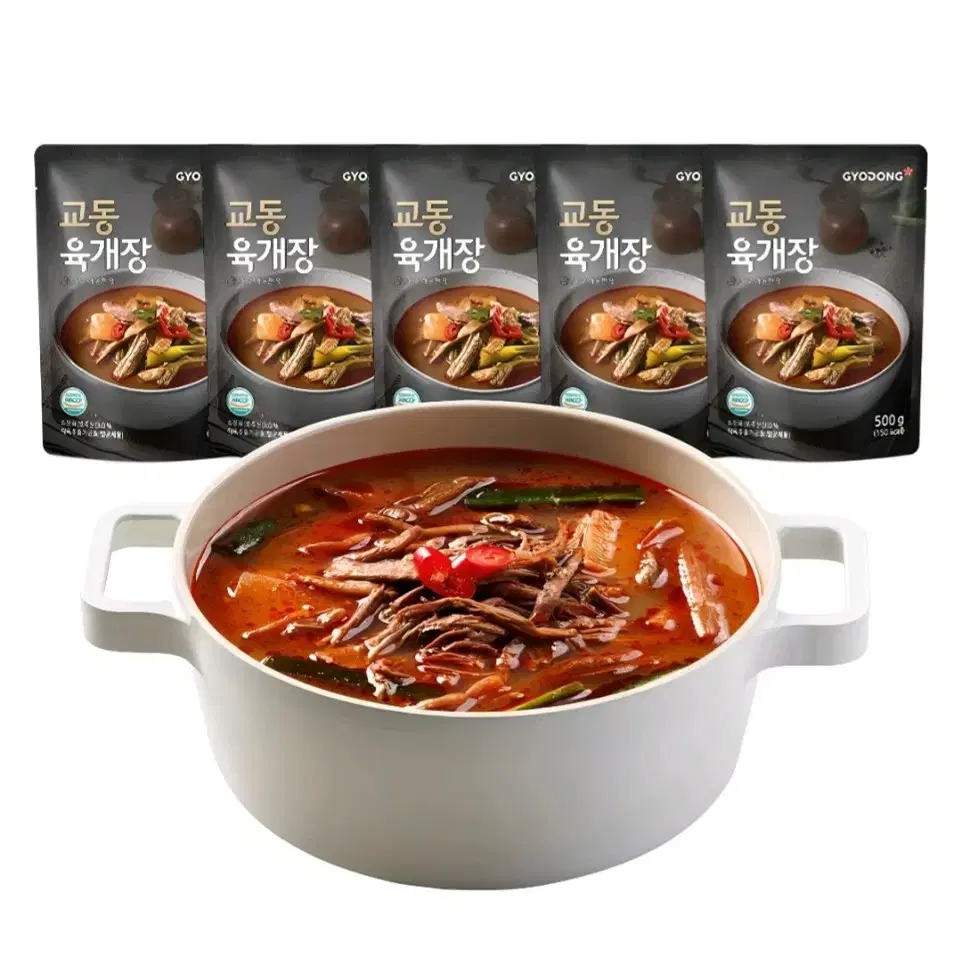 교동 육개장, 500g, 5개 (무료배송)