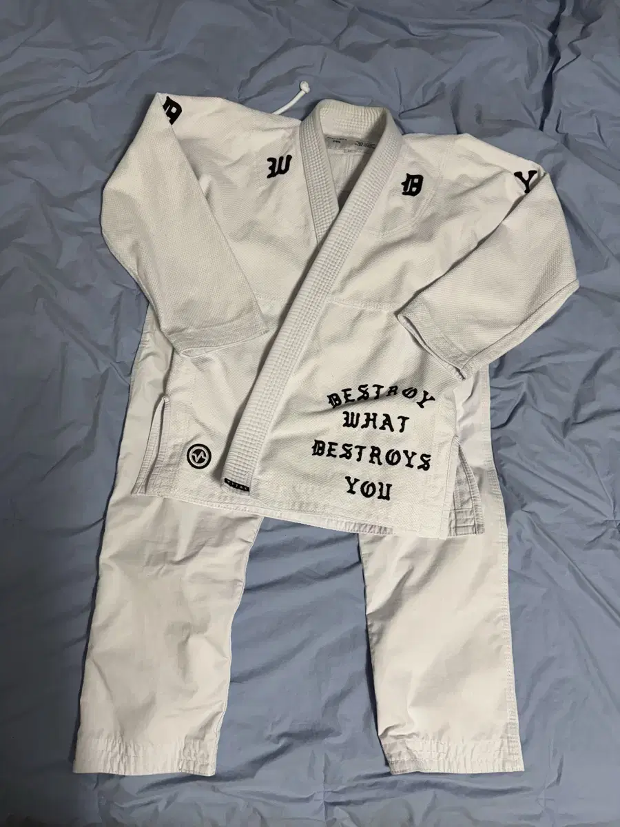 A2L size Vital DWDY Destroy White Jiu-Jitsu Do-bok Sell