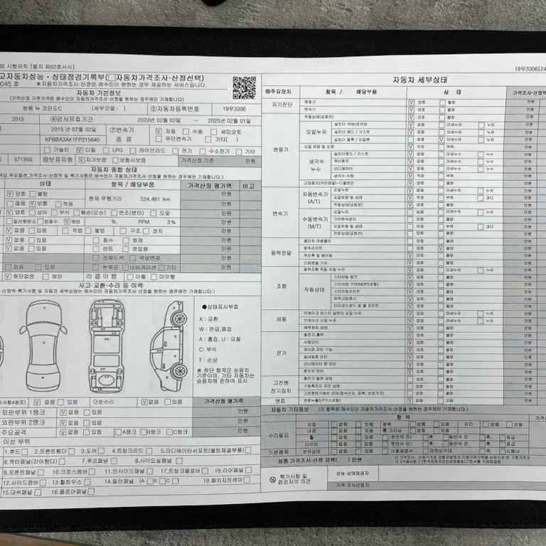 뉴코란도c4륜 판매합니다