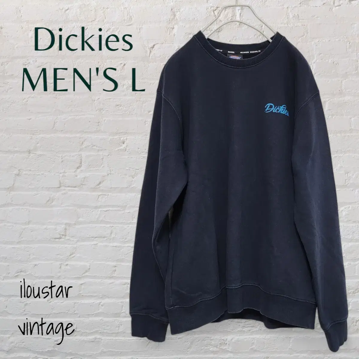 디키즈 Dickies 맨투맨 Navy 남성 사이즈L