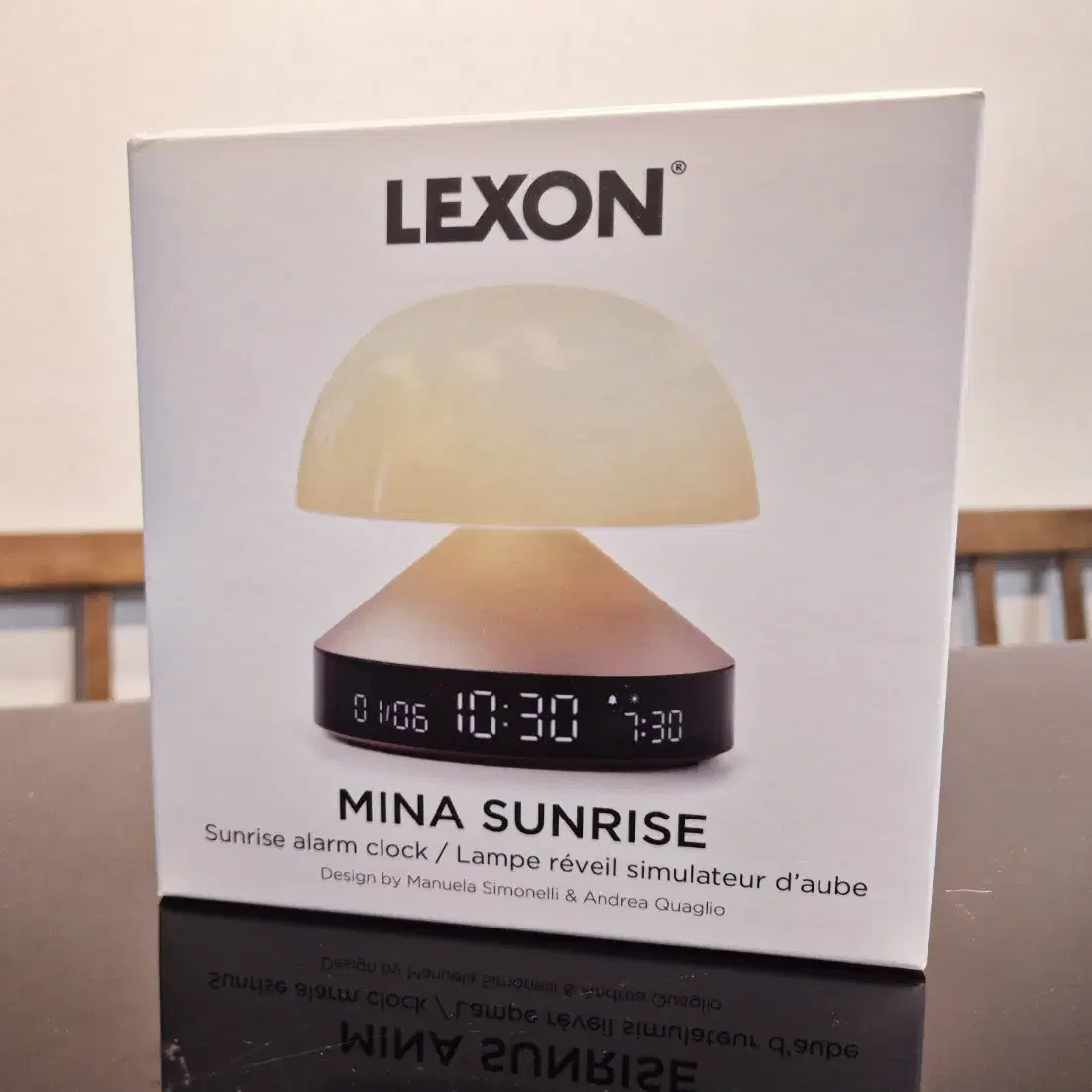 렉슨 미나 선라이즈 Mina Sunrise 알람시계 LR153 Lexon