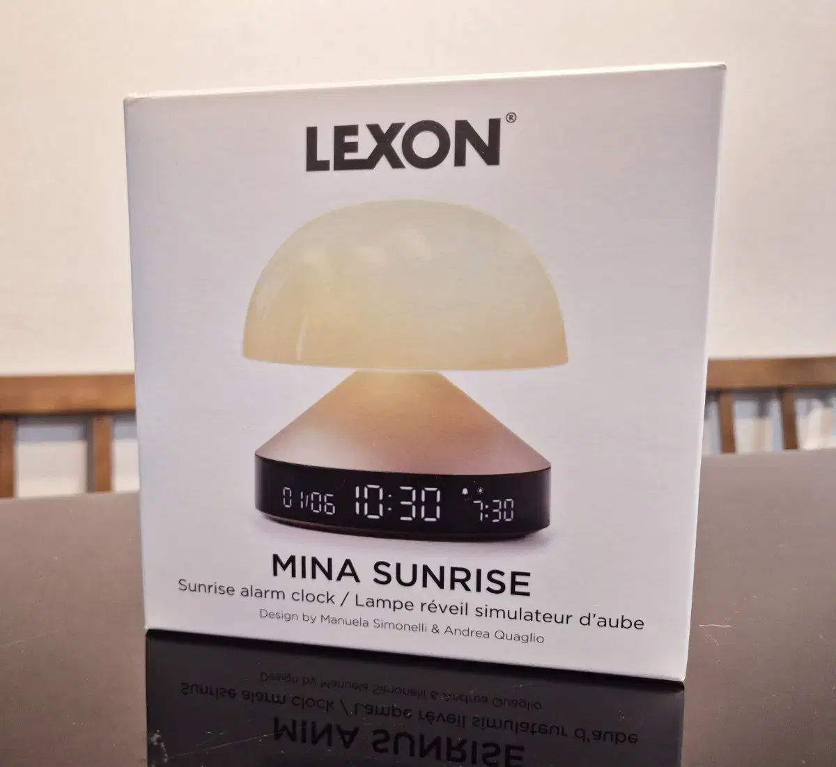 렉슨 미나 선라이즈 Mina Sunrise 알람시계 LR153 Lexon