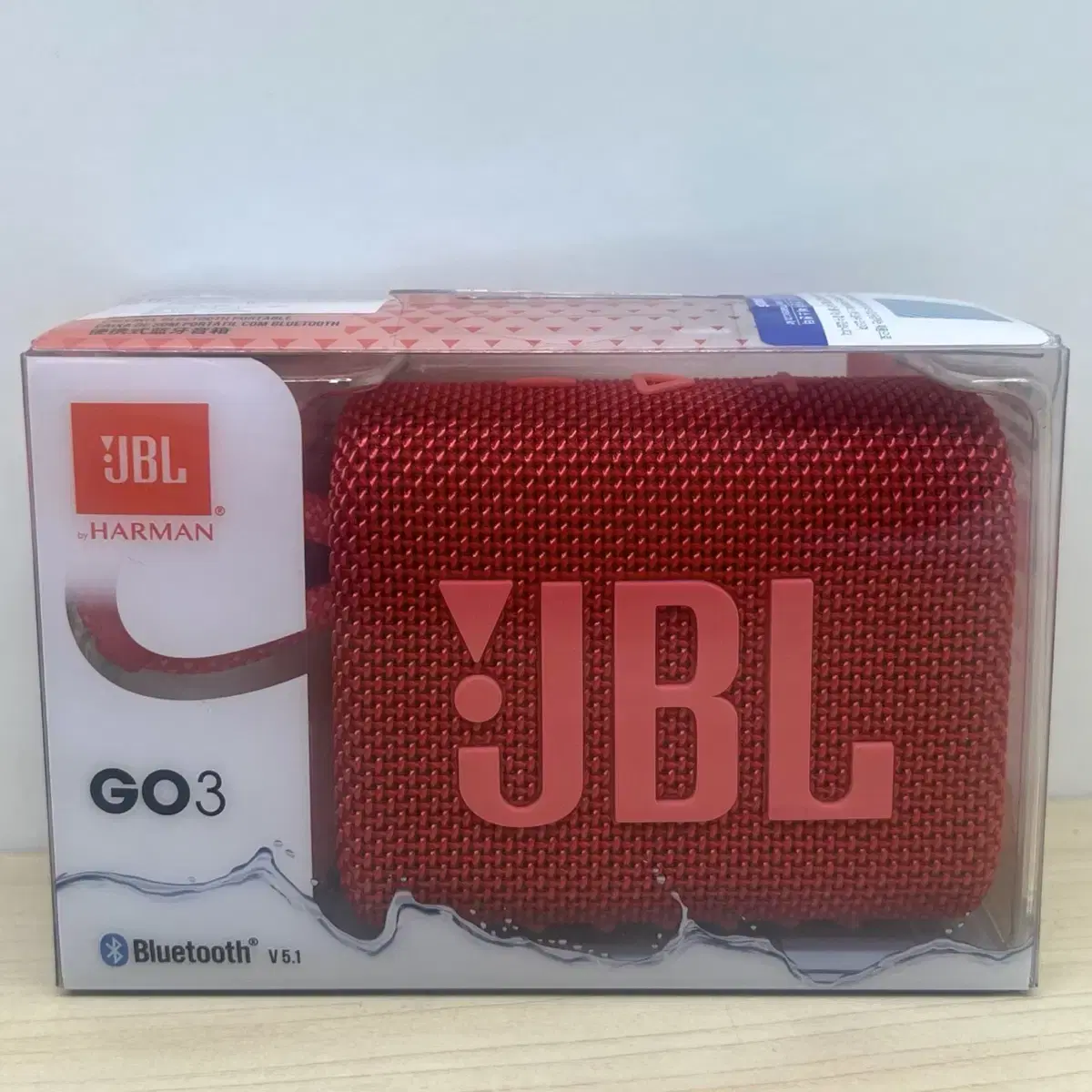 [미개봉] JBL GO3 블루투스 스피커 레드