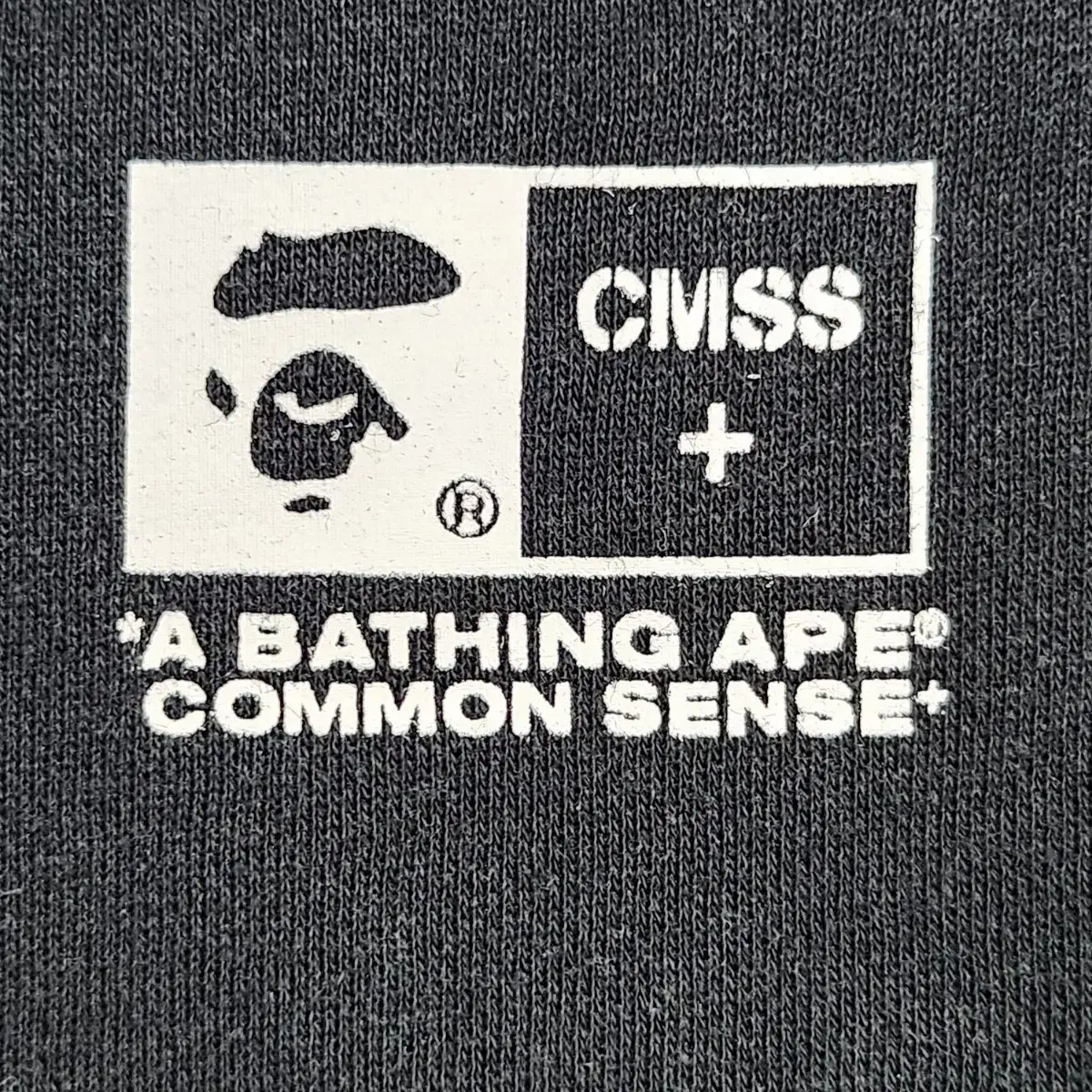 A BATHING APE COMMON SENCE 베이프 맨투맨 사이즈L