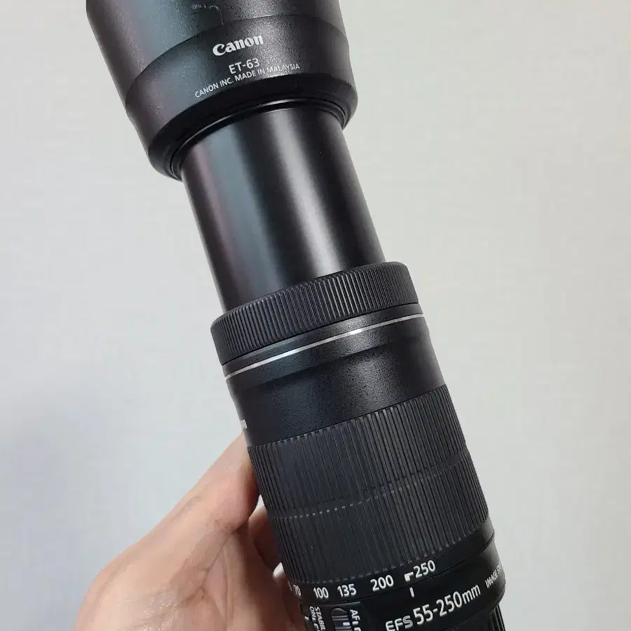 캐논 EF-S 55-250mmIS STM 손떨림방지 망원렌즈 판매합니다