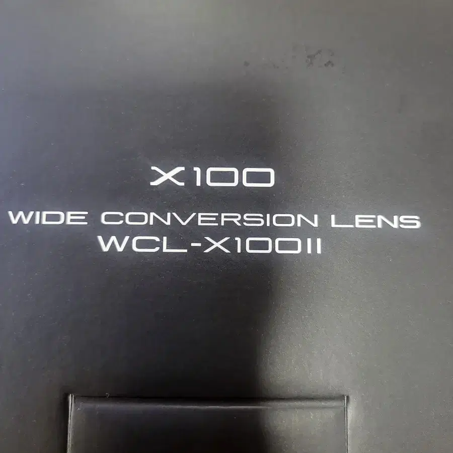 후지 x100v x100vi 용 광각컨버터 wcl-x100 ii