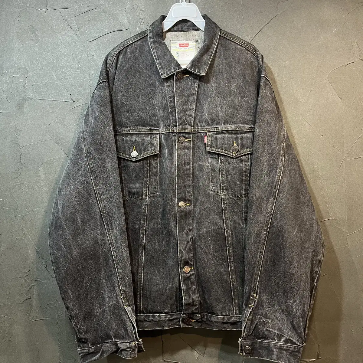 [XL] LEVIs 리바이스 흑청 자켓