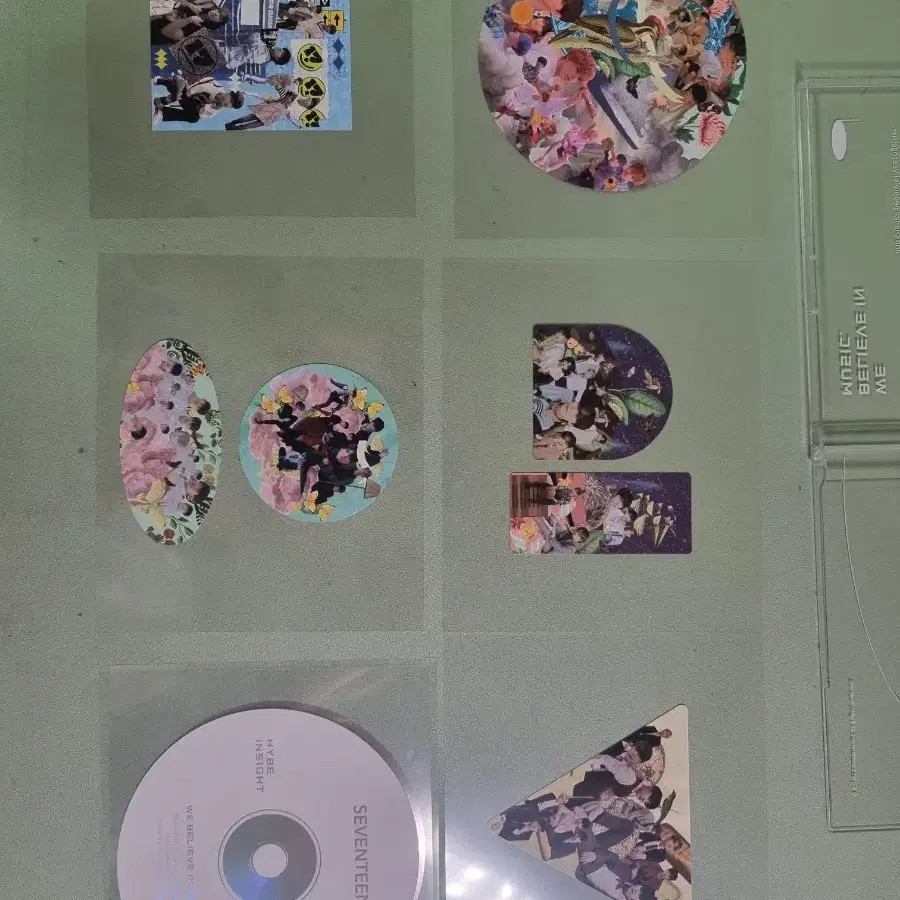 세븐틴 CD 스티커