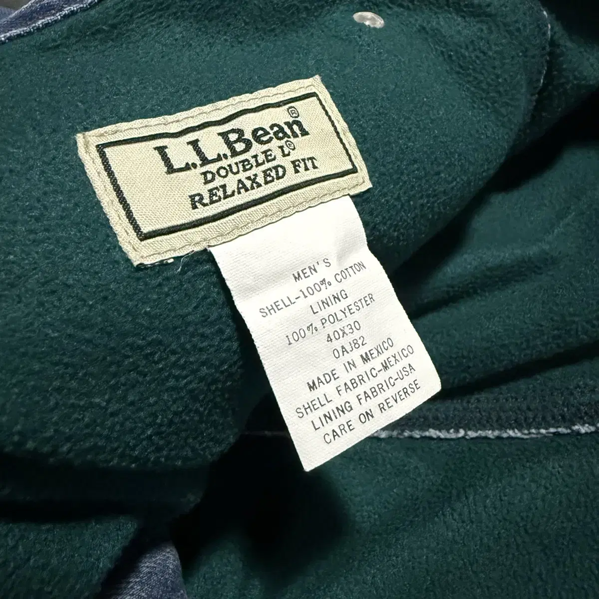 L.L. Bean Double L Jeans Sz 40X30