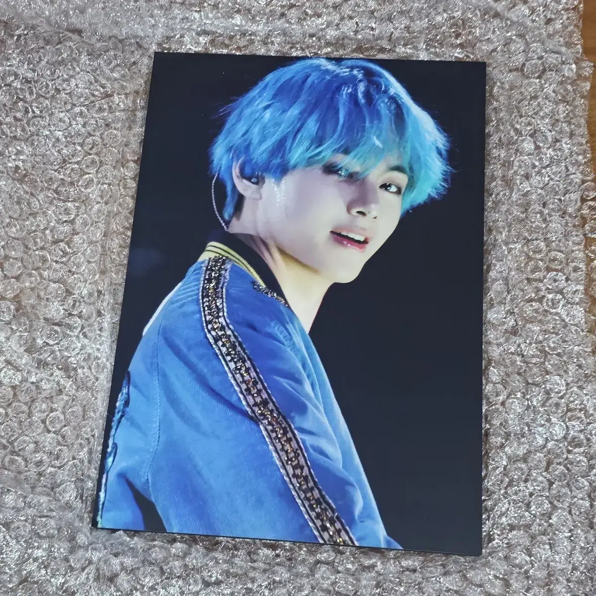 방탄소년단 방탄 리얼뷔 비바플레인 뷔 태형 액자 bts v realv