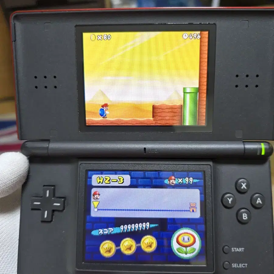 A급 닌텐도 DS Lite DSL크림슨블랙