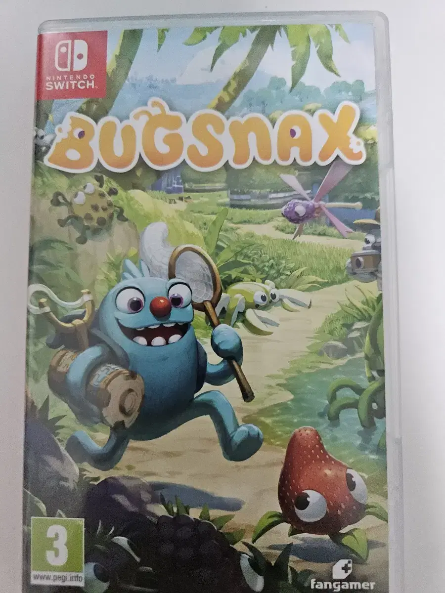 Nintendo Switch Rare Title BUGSNAX for sale. Han-geul support is available.