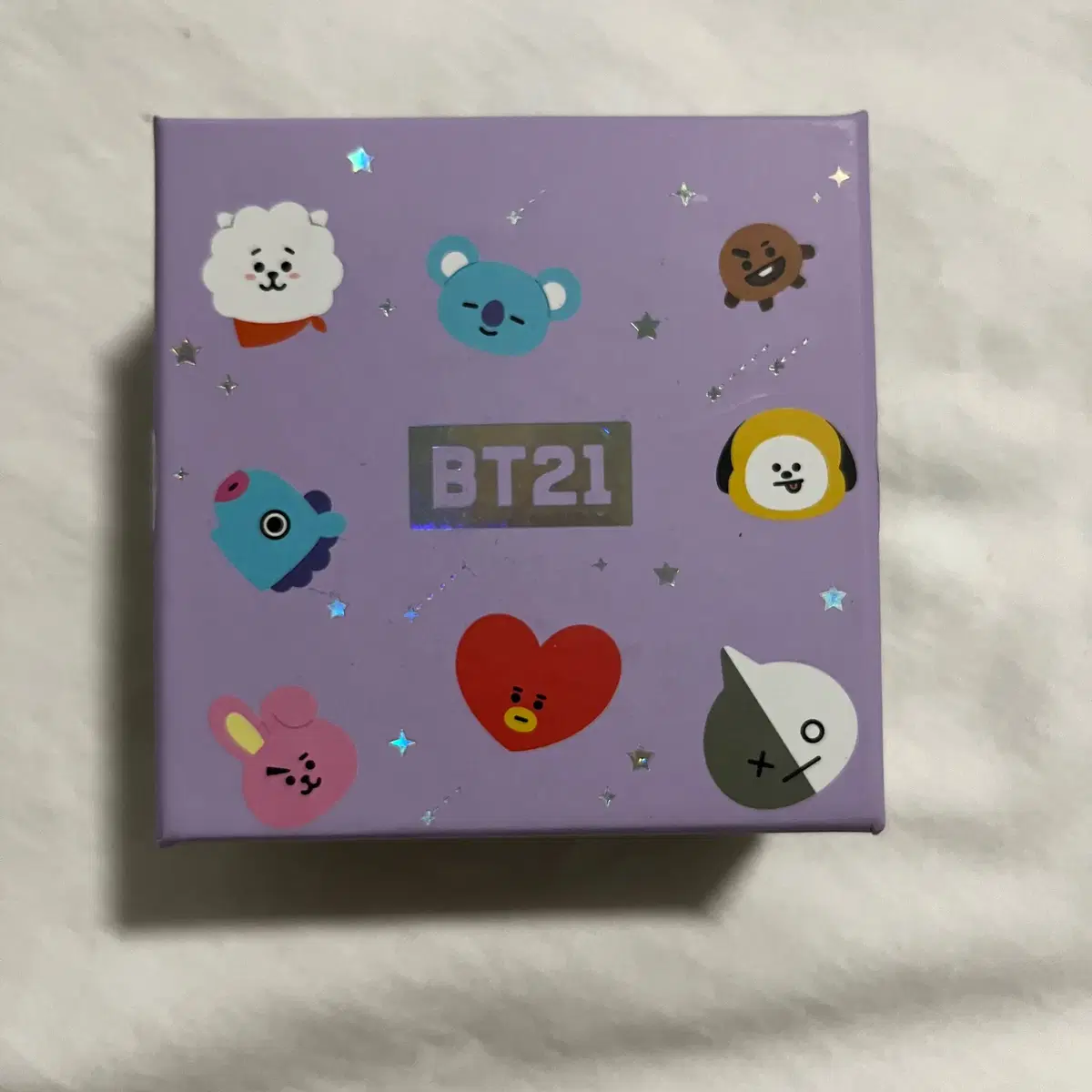 BTS BT21 X OST 뉴실버 팔찌