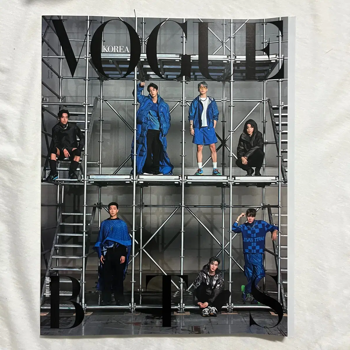 BTS X VOGUE GQ 2022 1월호 BTS 특별판 풀세트