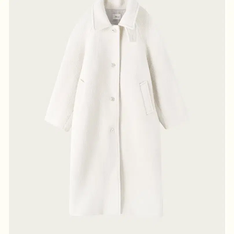 (새상품) 리본빛 Viola Coat - Ivory