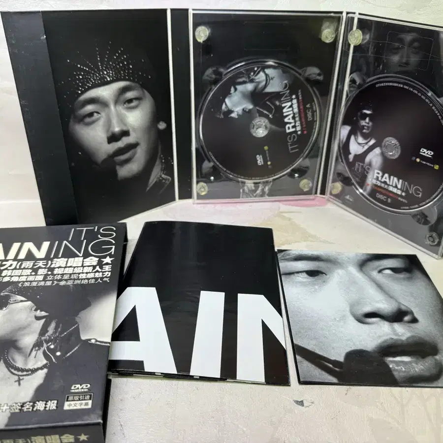 비, RAIN, IT's RAINING,2DVD,중국정식발매.2005년