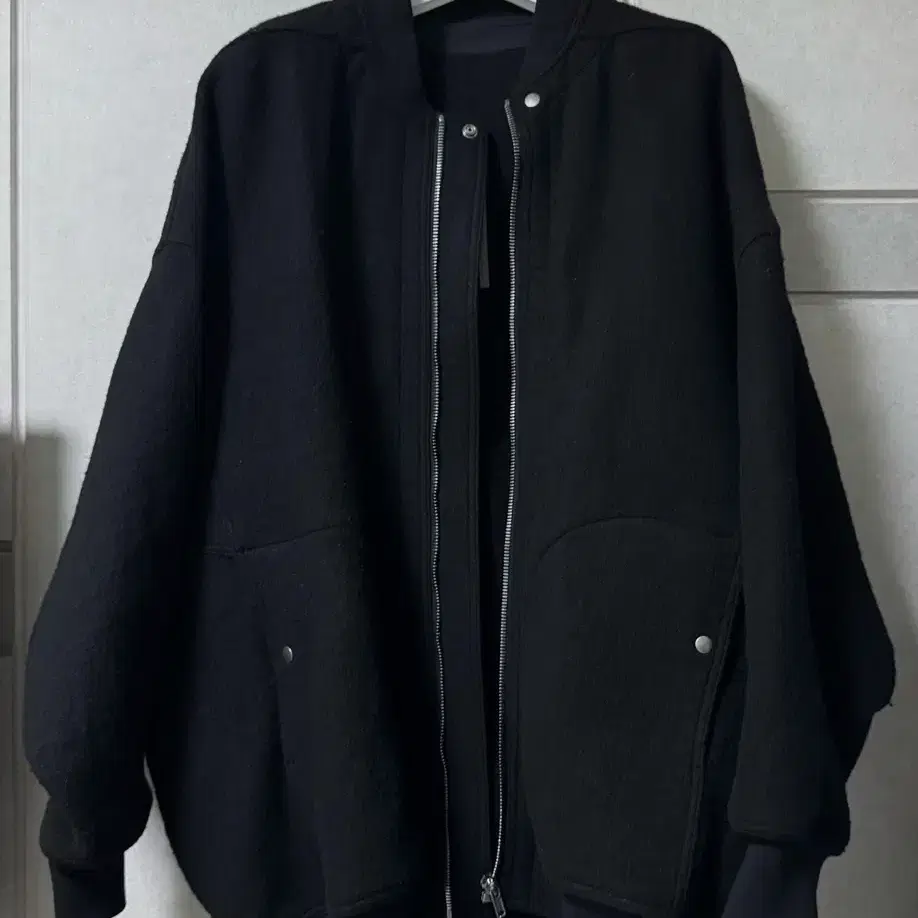 릭오웬스 23fw 룩소르 울 점보 플리스 자켓 50size