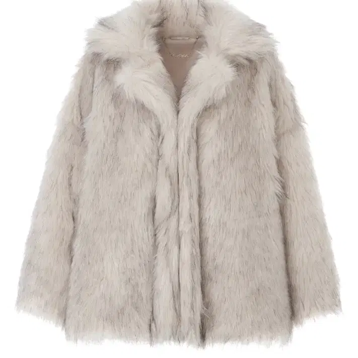 페일제이드 퍼 자켓 Overfit Fur Jacket In Ivory