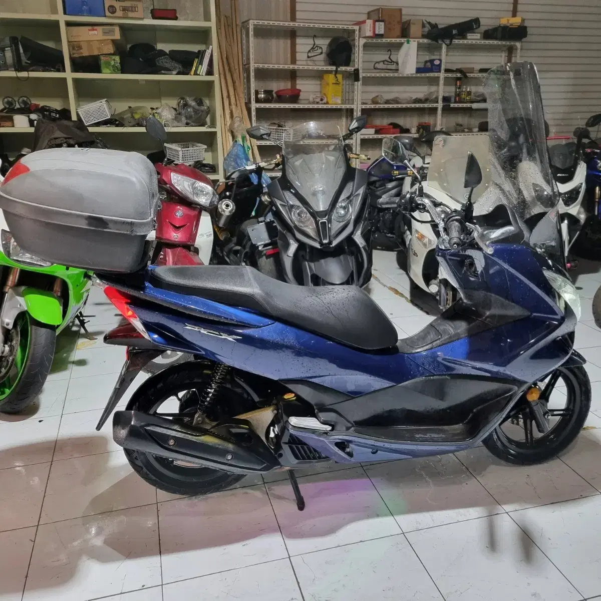 혼다 pcx125cc 부산경남울산창원마산경주 중고 오토바이 빅스쿠터