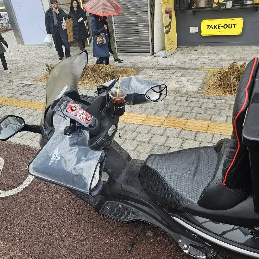 125cc 보이져 오토바이 판매합니다.