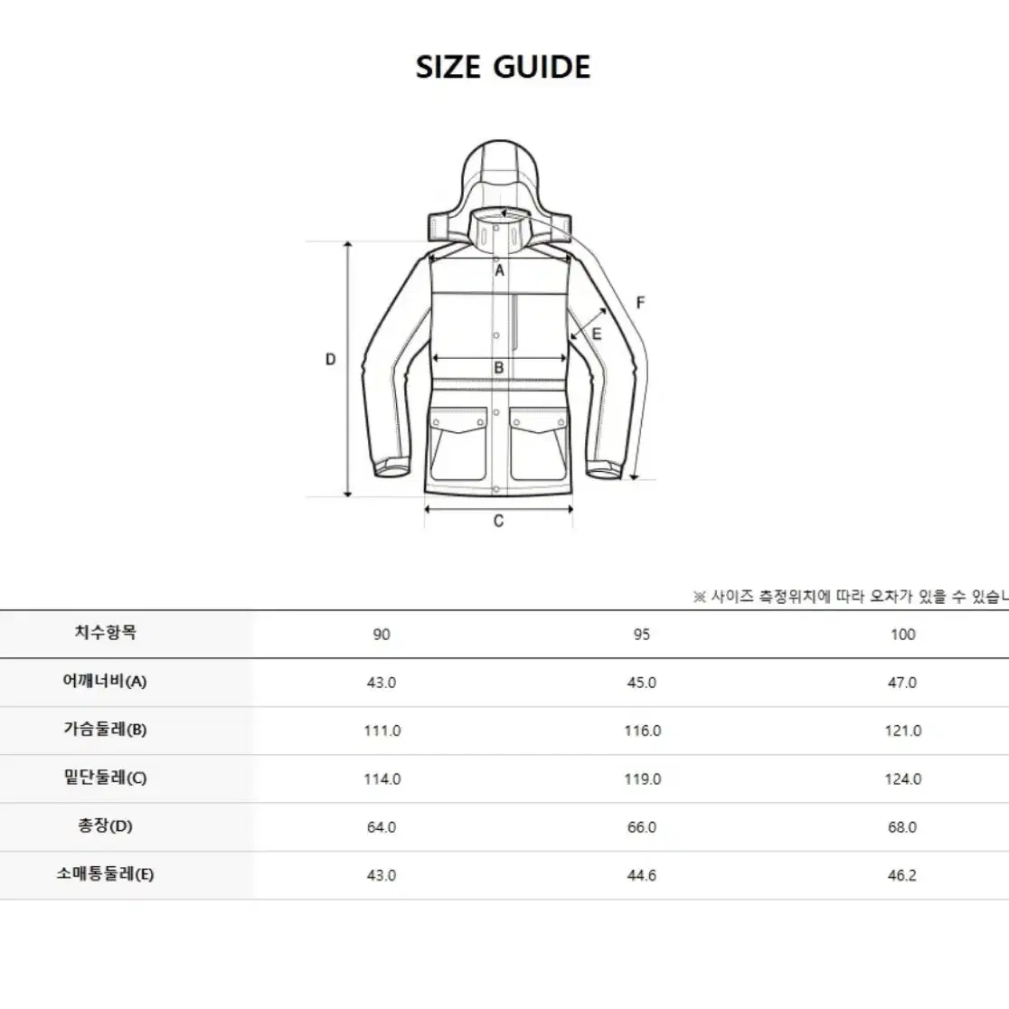 디스커버리 구스다스 숏패딩 그레이 회색