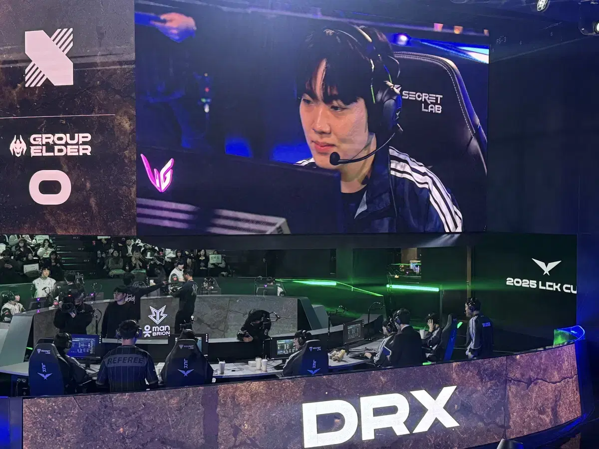 1/22(수) LCK 컵 DNF vs DRX F구역 6열 양도