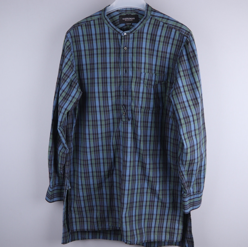 이스트로그 셔츠 TUNIC SHIRT NAVY FLANNEL (M)