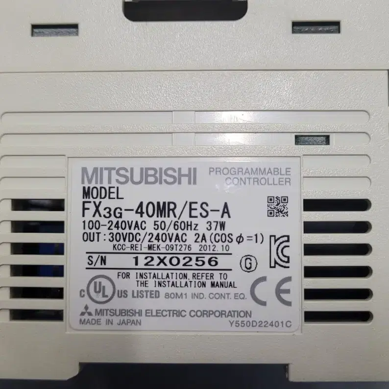 PLC FX3G-40MR/ES-A 미쓰비시