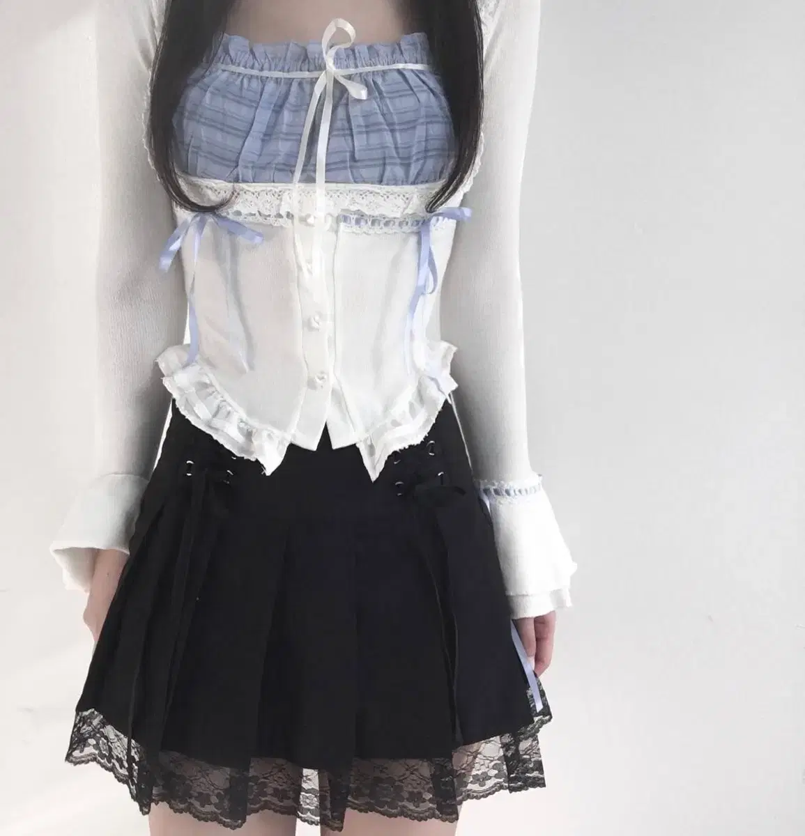 젯젯디 마켓 zzdvintage 아리엘 탑 Ariel top