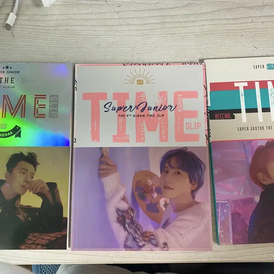 (일괄) 슈퍼주니어 타임슬립 time slip 앨범 9집 규현 동해 희철