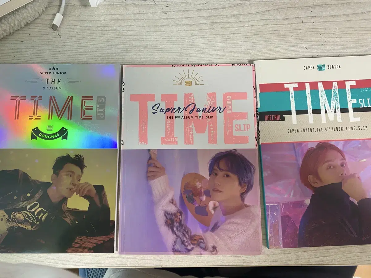 (일괄) 슈퍼주니어 타임슬립 time slip 앨범 9집 규현 동해 희철