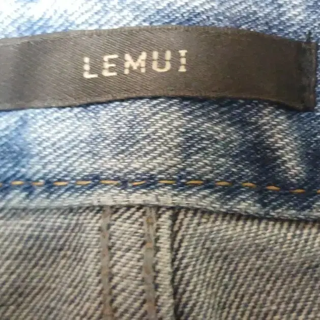 르뮈 LEMUI 여성 레이지 데님 S size